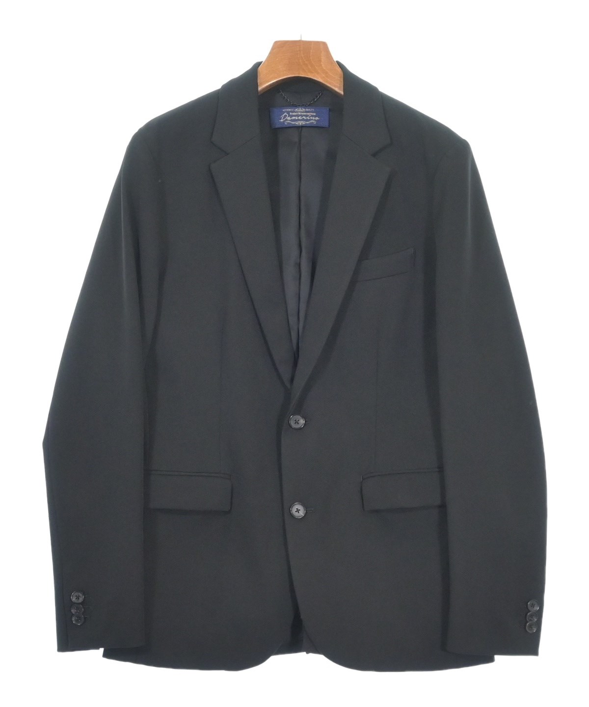 nano UNIVERSE(ナノユニバース)ジャケット 黒 サイズ:M メンズ nano UNIVERSE(ナノユニバース)ジャケット 黒 サイズ:M メンズ