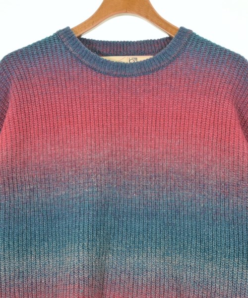 nano UNIVERSE（ナノユニバース）ニット・セーター 赤 サイズ:M メンズ/2200616666104