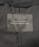 nano UNIVERSE（ナノユニバース）ステンカラーコート 黒 サイズ:L メンズ/2200603605024