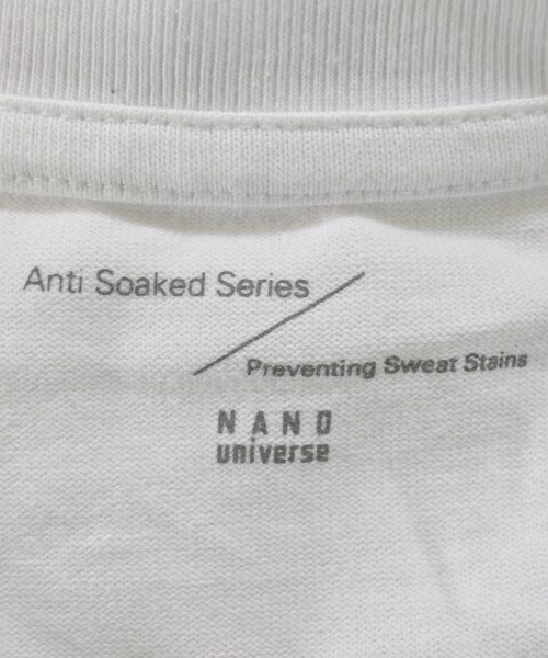 nano UNIVERSE（ナノユニバース）Tシャツ・カットソー 白 サイズ:L メンズ/2200606741583