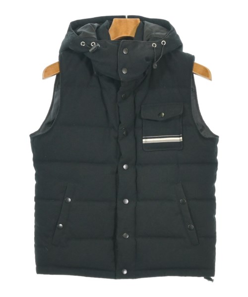 nano UNIVERSE(ナノユニバース)ダウンジャケット/ダウンベスト 黒 サイズ:S/2200671939014