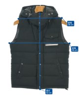 nano UNIVERSE（ナノユニバース）ダウンジャケット/ダウンベスト 黒 サイズ:S メンズ/2200671939014