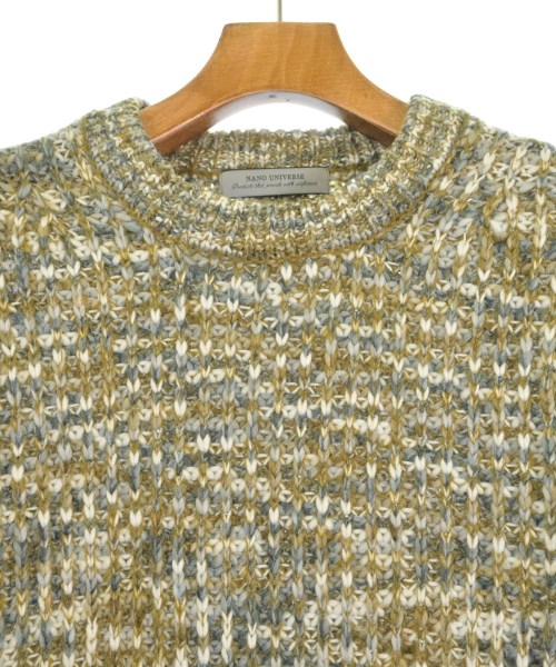 nano UNIVERSE（ナノユニバース）ニット・セーター カーキ サイズ:M メンズ/2200672870125