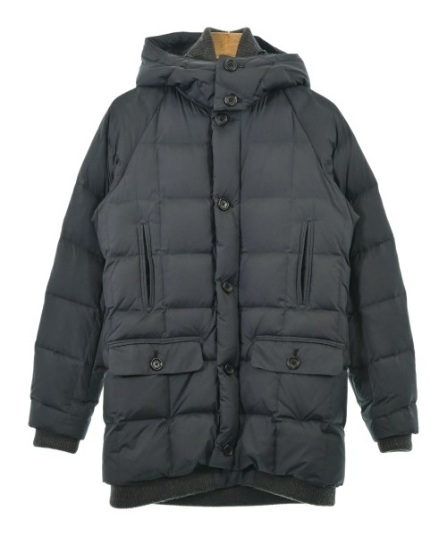 nano UNIVERSE(ナノユニバース)ダウンジャケット/ダウンベスト 黒 サイズ:S/2200672935138