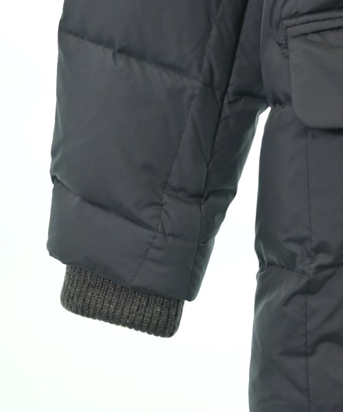 nano UNIVERSE（ナノユニバース）ダウンジャケット/ダウンベスト 黒 サイズ:S メンズ/2200672935138