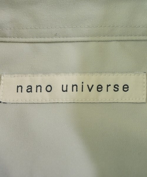 nano UNIVERSE（ナノユニバース）カジュアルシャツ グレー サイズ:S メンズ/2200671335083