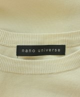 nano UNIVERSE（ナノユニバース）ニット・セーター 白 サイズ:L メンズ/2200687107049