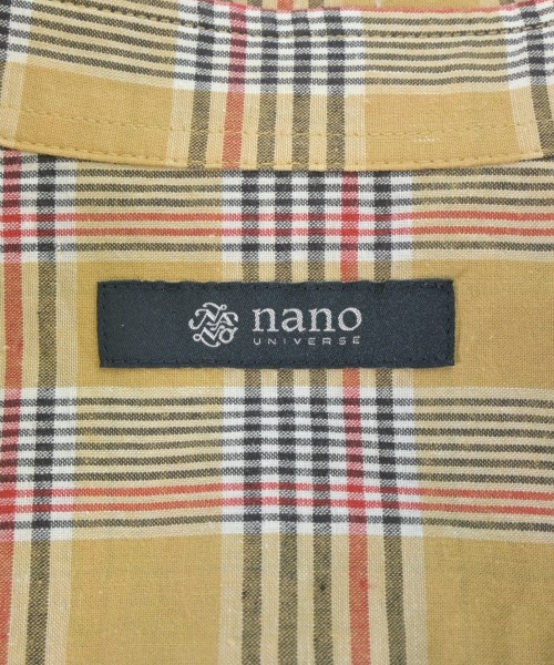nano UNIVERSE（ナノユニバース）カジュアルシャツ ベージュ サイズ:L メンズ/2200693594086