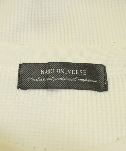 nano UNIVERSE（ナノユニバース）Tシャツ・カットソー 白 サイズ:L メンズ/2200690651058