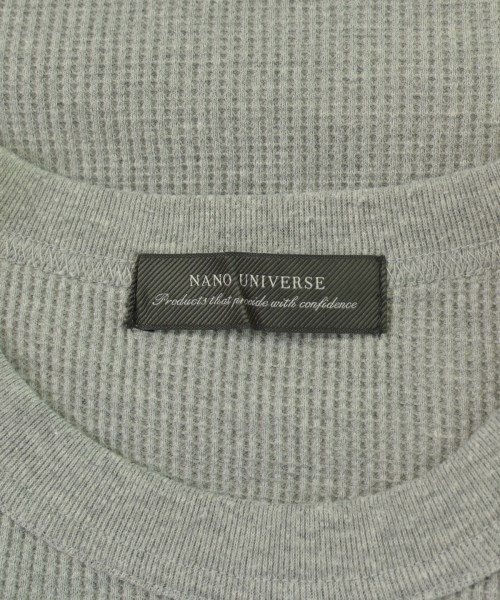 nano UNIVERSE（ナノユニバース）Tシャツ・カットソー グレー サイズ:L メンズ/2200690651065