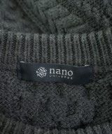 nano UNIVERSE（ナノユニバース）ニット・セーター グレー サイズ:L メンズ/2200692999011