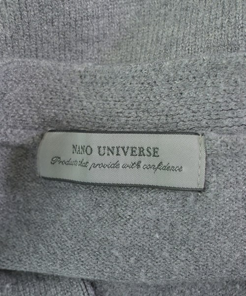 nano UNIVERSE（ナノユニバース）カーディガン グレー サイズ:M メンズ/2200698948013