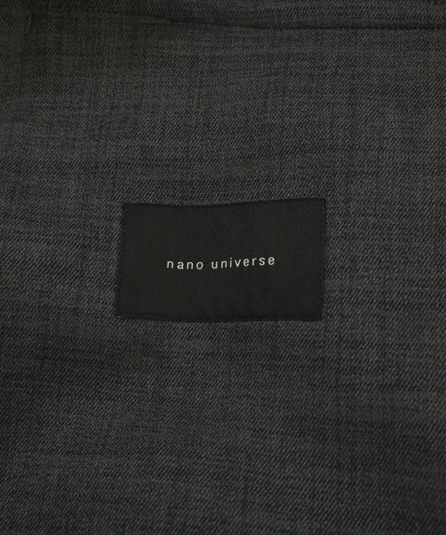 nano UNIVERSE（ナノユニバース）テーラードジャケット グレー サイズ:S メンズ/2200695712044