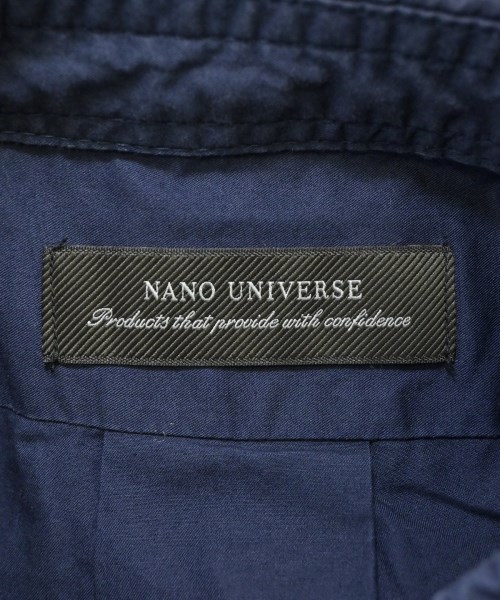 nano UNIVERSE（ナノユニバース）カジュアルシャツ 紺 サイズ:L メンズ/2200699366014