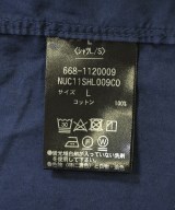 nano UNIVERSE（ナノユニバース）カジュアルシャツ 紺 サイズ:L メンズ/2200699366014