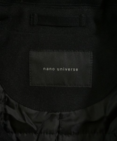 nano UNIVERSE（ナノユニバース）ピーコート 黒 サイズ:M メンズ/2200650632011