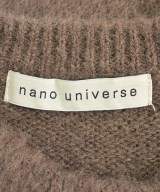 nano UNIVERSE（ナノユニバース）ニット・セーター 茶 サイズ:F メンズ/2200654558027