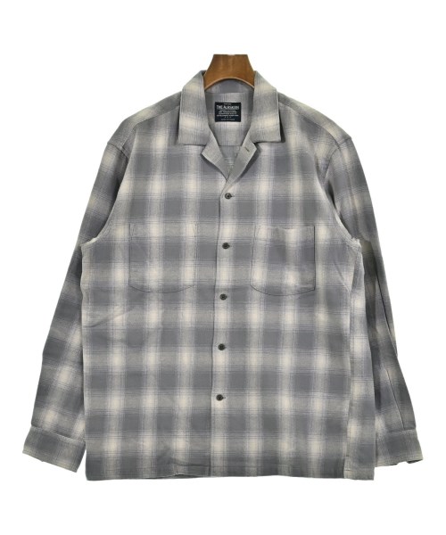 nano UNIVERSE(ナノユニバース)カジュアルシャツ グレー サイズ:L/2200654558058