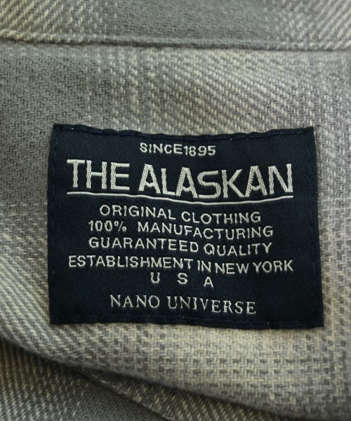 nano UNIVERSE（ナノユニバース）カジュアルシャツ グレー サイズ:L メンズ/2200654558058