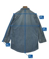 nano UNIVERSE（ナノユニバース）カジュアルシャツ 青 サイズ:M レディース/2200658404047