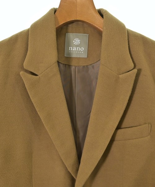 nano UNIVERSE（ナノユニバース）チェスターコート 茶 サイズ:M メンズ/2200662174028