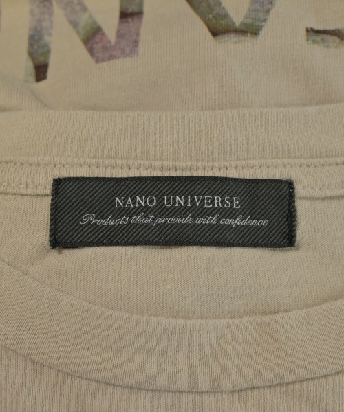 nano UNIVERSE（ナノユニバース）Tシャツ・カットソー ベージュ サイズ:L メンズ/2200708476031