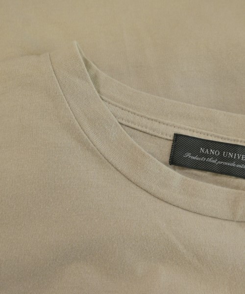 nano UNIVERSE（ナノユニバース）Tシャツ・カットソー ベージュ サイズ:L メンズ/2200708476031
