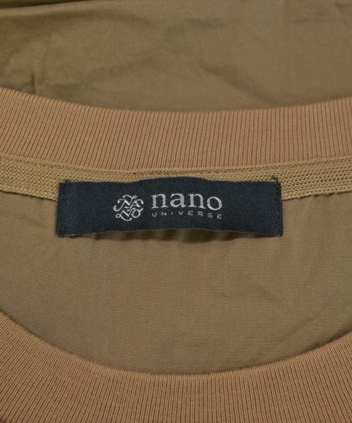nano UNIVERSE（ナノユニバース）Tシャツ・カットソー ベージュ サイズ:L メンズ/2200707010076