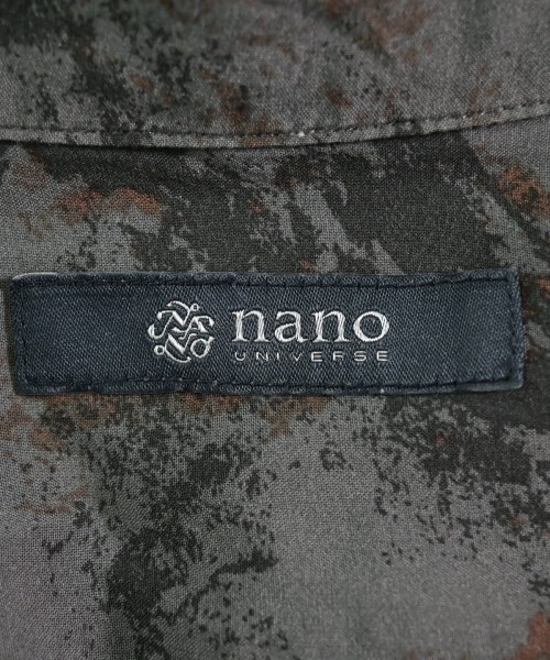 nano UNIVERSE（ナノユニバース）カジュアルシャツ グレー サイズ:L メンズ/2200716190028