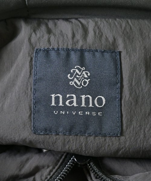 nano UNIVERSE（ナノユニバース）ダウンジャケット/ダウンベスト グレー サイズ:S メンズ/2200716740049