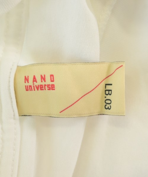 nano UNIVERSE（ナノユニバース）Tシャツ・カットソー 白 サイズ:M メンズ/2200715199077