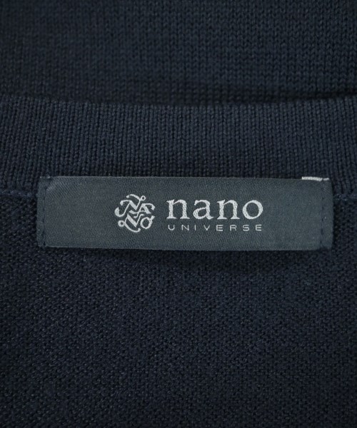 nano UNIVERSE（ナノユニバース）ニット・セーター 紺 サイズ:L メンズ/2200630667088