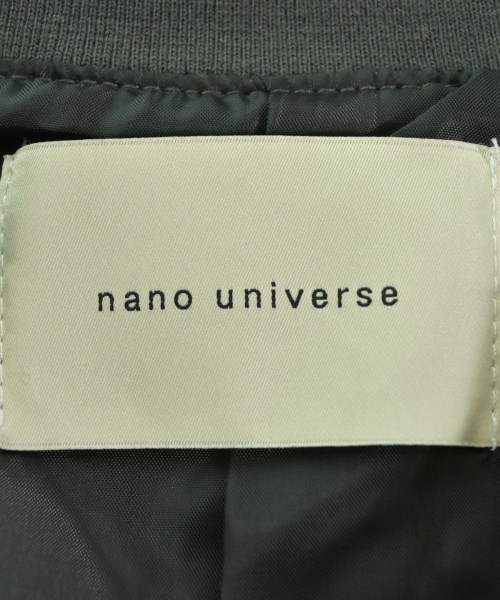 nano UNIVERSE（ナノユニバース）ブルゾン グレー サイズ:L メンズ/2200645326024