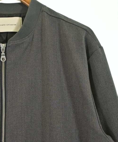 nano UNIVERSE（ナノユニバース）ブルゾン グレー サイズ:L メンズ/2200645326024