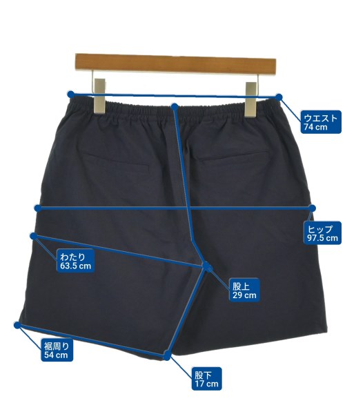 nano UNIVERSE（ナノユニバース）ショートパンツ 紺 サイズ:M メンズ/2200636306172