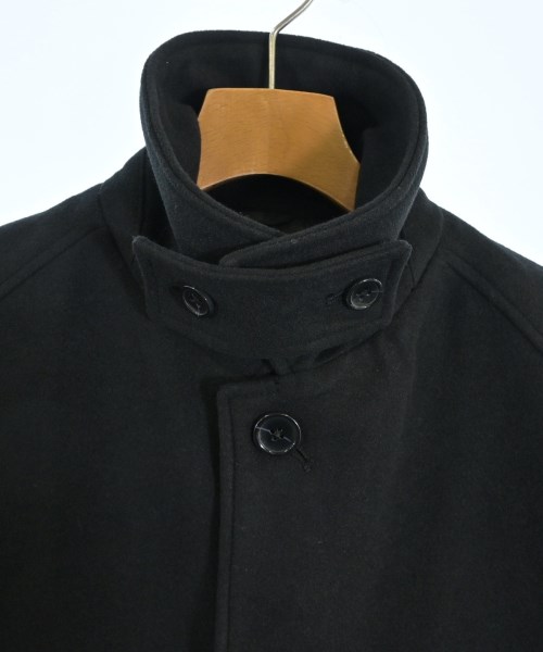 nano UNIVERSE（ナノユニバース）ステンカラーコート 黒 サイズ:S メンズ/2200635402011
