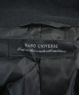nano UNIVERSE（ナノユニバース）ステンカラーコート 黒 サイズ:S メンズ/2200635402011