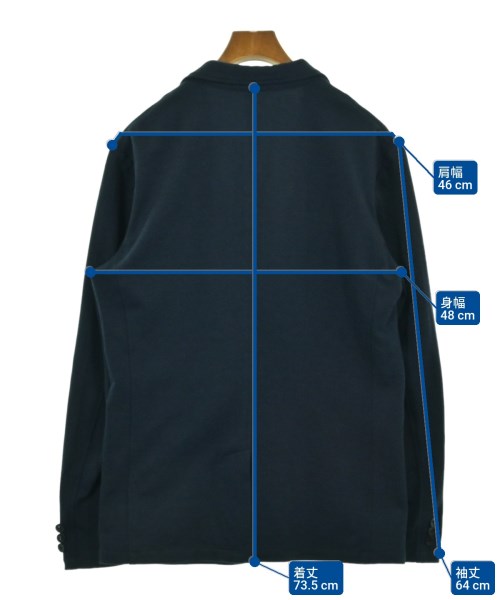 nano UNIVERSE（ナノユニバース）ジャケット 紺 サイズ:XL メンズ/2200639395036