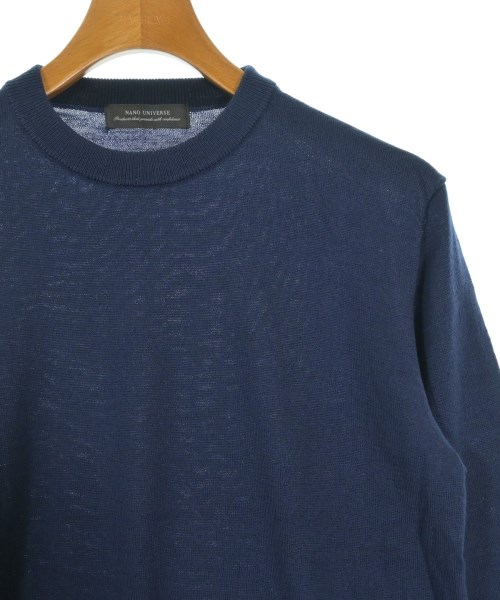 nano UNIVERSE（ナノユニバース）ニット・セーター 紺 サイズ:L メンズ/2200635068439