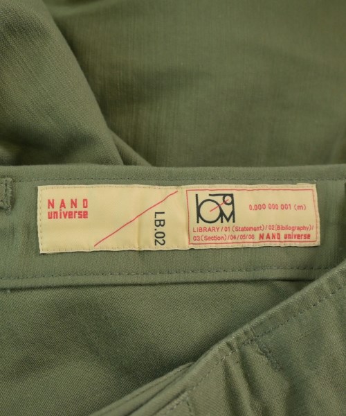 nano UNIVERSE（ナノユニバース）カーゴパンツ カーキ サイズ:L メンズ/2200648971016