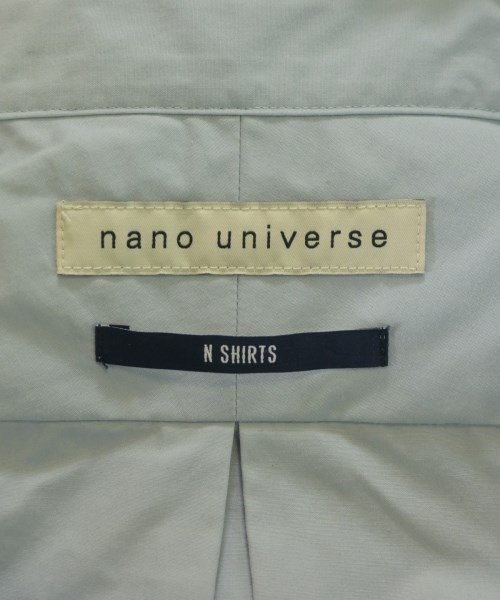 nano UNIVERSE（ナノユニバース）カジュアルシャツ 青 サイズ:M メンズ/2200650259058