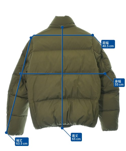 nano UNIVERSE（ナノユニバース）ダウンジャケット/ダウンベスト カーキ サイズ:S メンズ/2200650444010