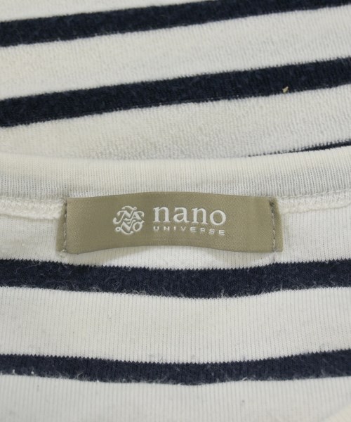 nano UNIVERSE（ナノユニバース）Tシャツ・カットソー 白 サイズ:L メンズ/2200639080017