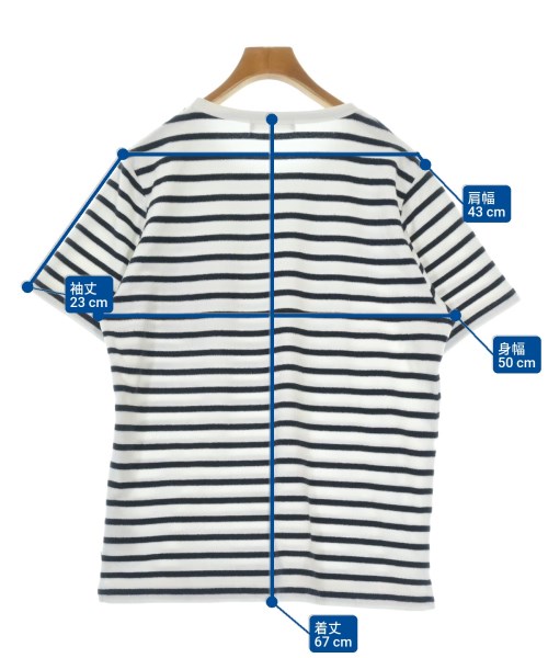 nano UNIVERSE（ナノユニバース）Tシャツ・カットソー 白 サイズ:L メンズ/2200639080017