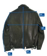 nano UNIVERSE（ナノユニバース）ライダース 黒 サイズ:S メンズ/2200651241014