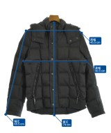 nano UNIVERSE（ナノユニバース）ダウンジャケット/ダウンベスト グレー サイズ:L メンズ/2200640880019