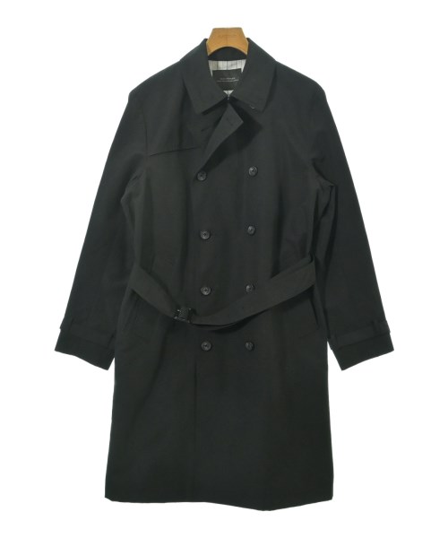 nano UNIVERSE(ナノユニバース)トレンチコート 黒 サイズ:L/2200652334036