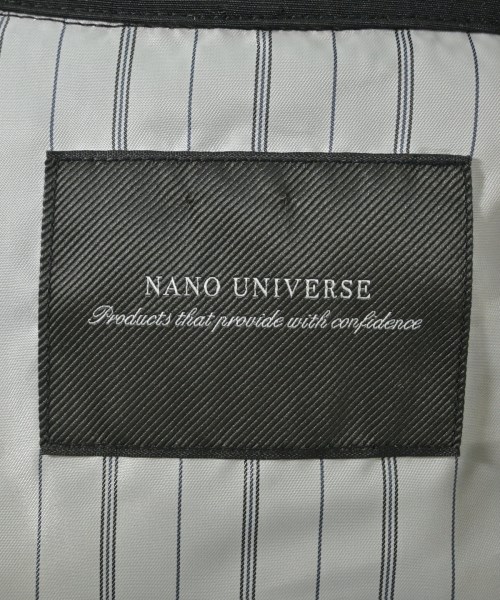 nano UNIVERSE（ナノユニバース）トレンチコート 黒 サイズ:L メンズ/2200652334036