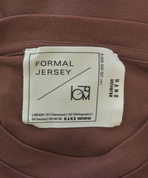 nano UNIVERSE（ナノユニバース）Tシャツ・カットソー 茶 サイズ:M メンズ/2200646806068