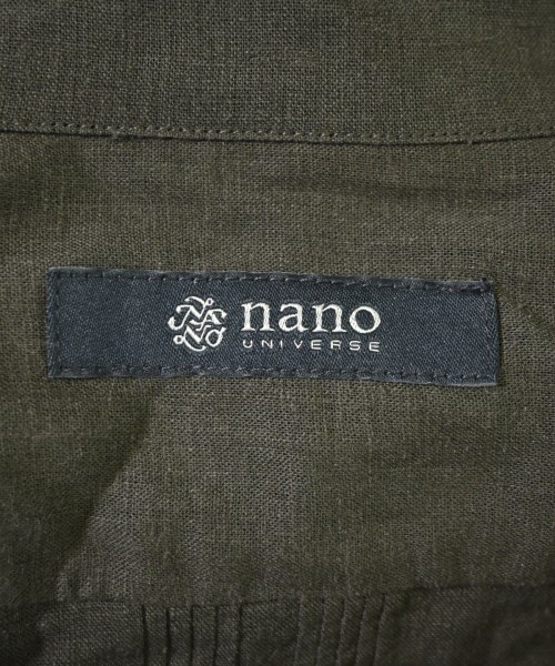 nano UNIVERSE（ナノユニバース）カジュアルシャツ グレー サイズ:M メンズ/2200703541109